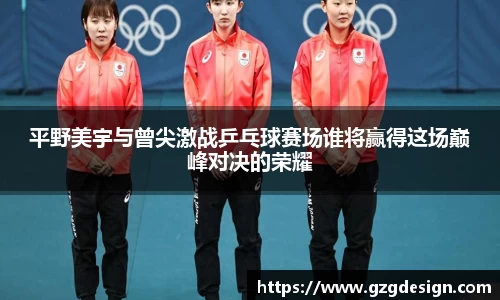 平野美宇与曾尖激战乒乓球赛场谁将赢得这场巅峰对决的荣耀